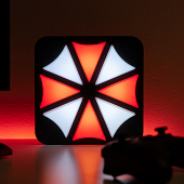 Resident Evil - Lampe de bureau / Applique murale 3D Logo d'Umbr