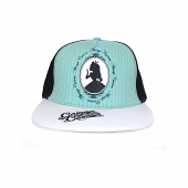 Disney - Snapback Noire et Turquoise Alice au pays des Merveille