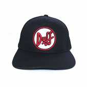 Les Simpson - Casquette de Baseball Noire Logo de Duff