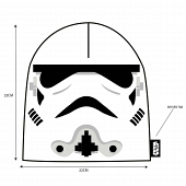 Star Wars - Stormtrooper Face Bonnet Blanc