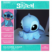 STITCH - Stitch - Lampe en Silicone 'SquishyGlo' Rechargeable 15cm