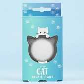 Cat selfie light