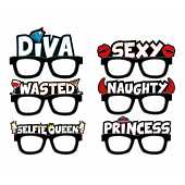 Silly Specs - Lunette Déguisement "Girls Night Out"