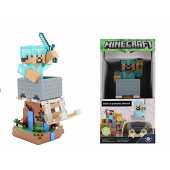 MINECRAFT - Steeve en Armure - Support Manette & Portable - 20cm