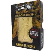 YU-GI-OH! - Utopia - Carte en Métal Plaqué Or Collector