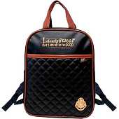 Harry Potter - Quilted Backpack Black & Tan
