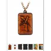 Jurassic Park collier avec pendentif en ambre Limited Edtiton