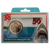Jaws pièce de collection 50th Anniversary 24k Gold Plated Limited Edition