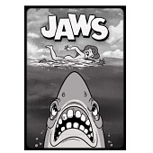 Jaws lithographie Limited Edition 42 x 30 cm