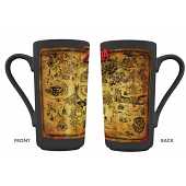 The Legend of Zelda Black & Gold Map Grande Mug 315 ml
