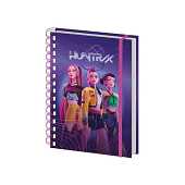 K-Pop Demon Hunters Huntrix A4 Wiro Notebook Officieel Gelicentieerde Merchandise