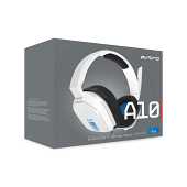 Astro Casque de jeu filaire A10 Blanc pour PS5, PS4