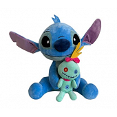 STITCH - Peluche Stitch + Scrump 50cm