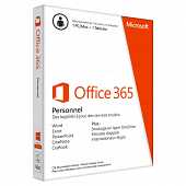 Microsoft Office 365 Personnel 1 PC/Mac