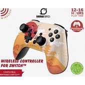 POP TOP Minibird Wireless Controller "Rising Sun" for Nintendo S