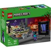 LEGO 21584 MINECRAFT - Voyage dans le portail du Nether et de l'End