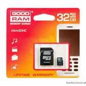 GOODRAM microSD 32 GB class 10 with adapter