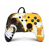 PowerA Enhanced Wired Controller voor Nintendo Switch - Pokémon: Pikachu vs. Meowth - Multi