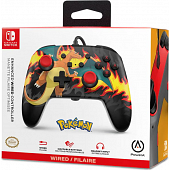 Manette filaire Dracaufeu pour Switch  3m