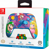 Manette sans fil Mario Color pour Switch