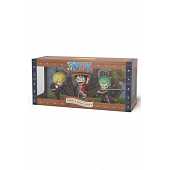 One Piece Freeny's Hidden Dissectables Vinyl Figure Luffy, Zoro and Sanji 10 cm