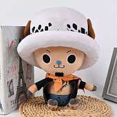 Peluche One Piece Tony Tony Chopper x Law - 25 cm