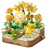 POKEMON - KEEPPLEY BLOCK HIDE AND SEEK IN THE SUNFLOWER SERIE - PIKACHU