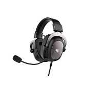 Havit H2002D Metal Gun 3.5mm High Magnetic Gaming Headset met Afneembare Microfoon voor PC, PS4 en Xbox, Zwart