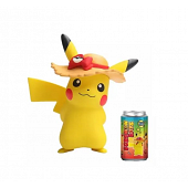 Figurine Pokemon Soda - Pikachu chapeau de paille