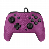 PDP - Manette filaire Faceoff Deluxe+ Audio Violet camouflage po