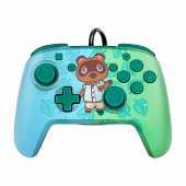 PDP - Faceoff Deluxe+ Audio Wired Controller Animal Crossing Tom