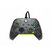 PDP - Manette de jeu filaire Electric Carbon pour Xbox Series X|