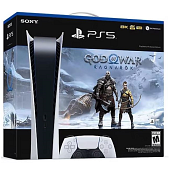 PlayStation 5  White Digital Edition + God of War Ragnarok