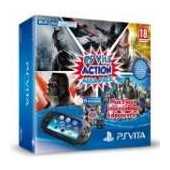 Playstation Vita WiFi 2000 + 8GB MC + Action Mega Pack