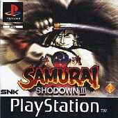 Samurai Showdown III PS1 PAL