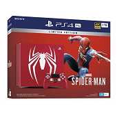 Playstation 4 Pro 1TB Amazing Red Marvel's Spider-Man Limited Edition