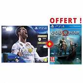 Playstation 4 Slim 1TB Black + Fifa 18 + Extra Dualshock