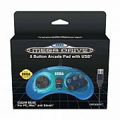 Retrobit - Manette officielle filaire 8 boutons SEGA Mega Drive 
