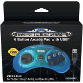 Retrobit - Manette officielle filaire 6 boutons SEGA Mega Drive 