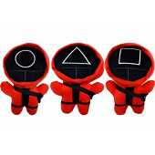 Squid Game - Peluche Symbole (Aléatoire par lot) 25cm*