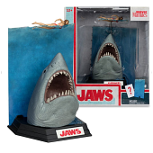 LES DENTS DE LA MER - 50eme Anniversaire - Figurine Movie Maniacs 16cm