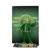McFarlane Movie Maniacs Gold Label Fallout Vault Boy Glow in the Dark 6 Inch Posed Figure