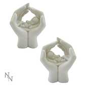 Set of 2 Shelter Figures 7cm