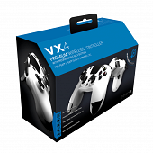 Gioteck - Manette sans fil premium bluetooth VX4 Blanc pour PS4 