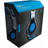 Gioteck - Casque stéréo Game & Go TX30 Bleu Grill PS5/PS4/ONE/..