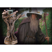 Le Seigneur des Anneaux bougeoir bâton de Gandalf le gris 23 cm