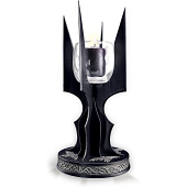 The Noble Collection Le Seigneur des Anneaux Porte-bougie Bâton de Saroumane - 27 cm Métal et Verre