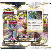 Pokémon Sword and Shield - Rebel Clash (EB02) 3 Booster Pack