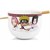 NARUTO - Bol à Ramen avec Baguette 414ml - Team