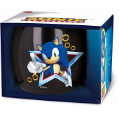 Sega - Mug Globe Céramique en Boîte Cadeau - Sonic le Hérisson -